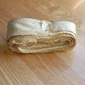 🎯 10 for $10 / Thick Gold Tone Ribbon